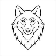 illustration of a wolf