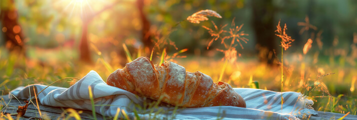 Autumn leaves in the morning