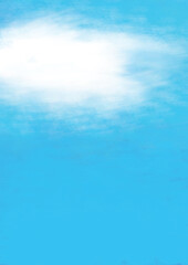 Blue sky and cloud, poster background, banner, and cover