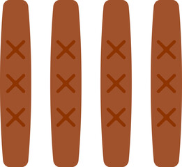 한국 전통 민속놀이용 윷놀이 말