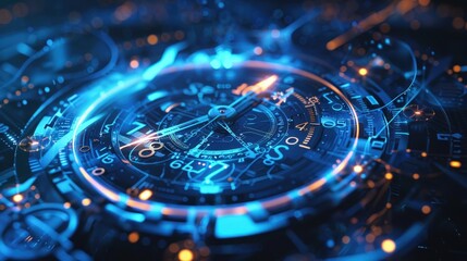 Atomic clock for precise timekeeping