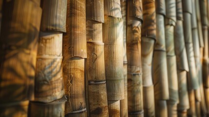 Bamboo paper texture reflecting sustainable craftsmanship