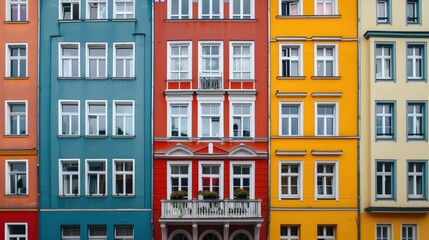 Obraz premium Building facades and urban landscapes