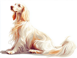 Naklejka premium dog