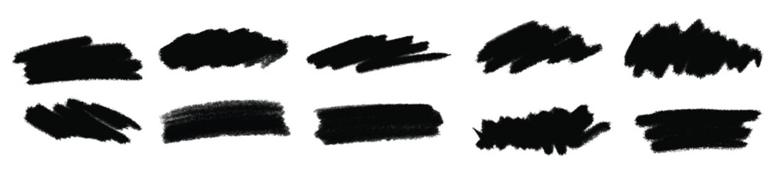 Grunge Brush Strokes Collection.