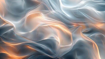 Obraz premium A background of abstract lines texture, smooth and flowing lines creating an intricate pattern, metallic colors, sleek and sophisticated feel, hd quality, natural look. --ar 16:9 --v 6.