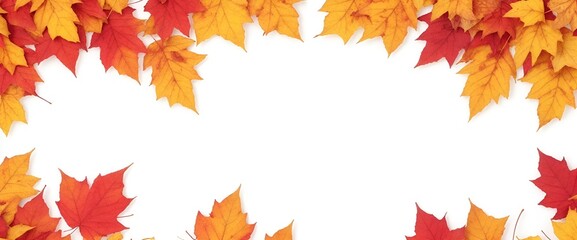 秋の紅葉フレーム