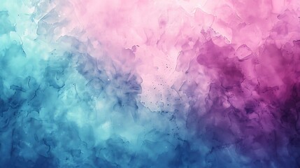 Fototapeta premium A background of abstract watercolor blends, vibrant and soft color transitions, blending seamlessly with teal and lavender tones, creating a soothing and harmonious feel, delicate texture, hd quality,