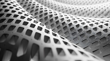 Fototapeta premium A background of geometric patterns, repetitive grid shapes, clean and modern design, monochrome colors of black and white, sharp lines, hd quality, natural look. --ar 16:9 --v 6.0 --s 250 --style raw