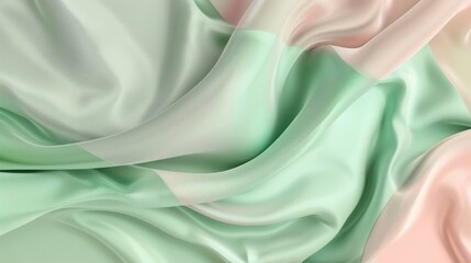 Fototapeta premium Abstract Background, soft gradients of sage green and dusty rose forming 