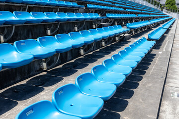 スタジアムの椅子