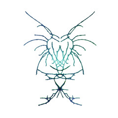 3d cybersigilism green element	