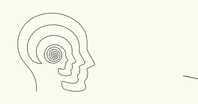 design for Metaphor bipolar disorder, Parkinson, Double face, Split personality and Mental health illness.