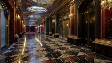 Obraz premium Interior of a hotel