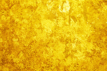 Gold texture background. Color and black on wall background