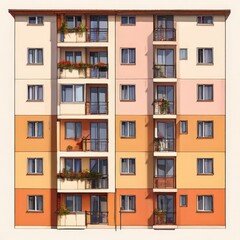 the AI Image Generator, Construction of residential building