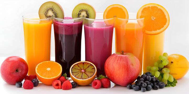 Fruit juice can be made locally or imported to produce flavored drinks
