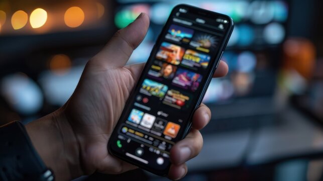 Music Streaming Services: Online platforms such as Spotify and Apple Music that offer streaming access to extensive music catalogs, letting users listen to a diverse range of songs.
