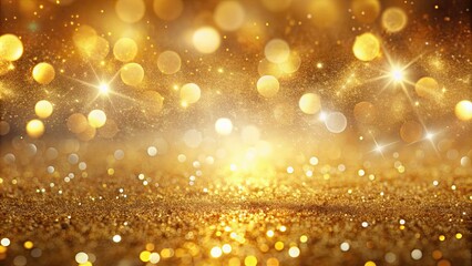 Soft golden abstract background with glittery textures and blurred lights, gold, abstract, glitter, blurred, lights, background