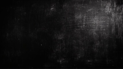 Naklejka premium Abstract grunge black and white distressed texture background, Dark black stone texture background