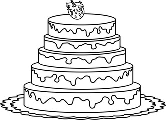 Cake Outline