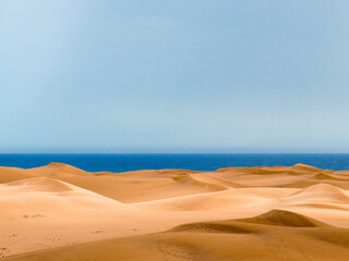 desert dune sahara sand gran canaria