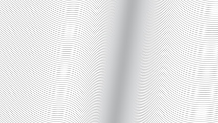 Grey curve lines abstract background vector image for backdrop or presentation