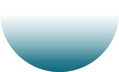 Half Circle Gradient Element Svg
