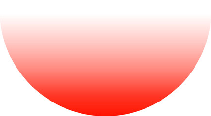 Obraz premium Half Circle Gradient Element Svg