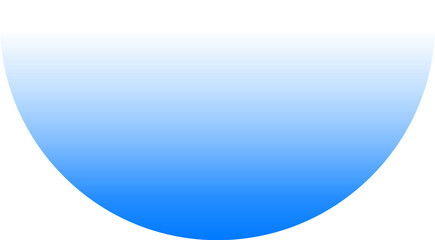 Half Circle Gradient Element Svg