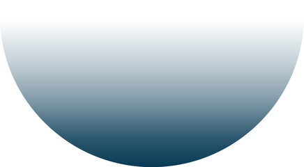 Half Circle Gradient Element Svg
