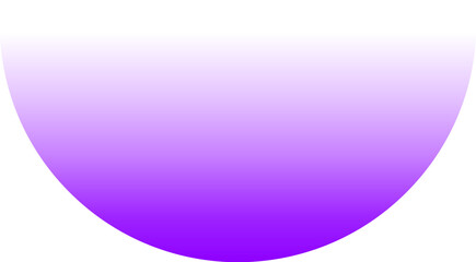 Half Circle Gradient Element Svg