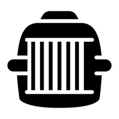 pet carrier Solid icon