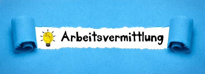 Arbeitsvermittlung	