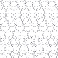 Abstraction in the form of large overlapping circles.