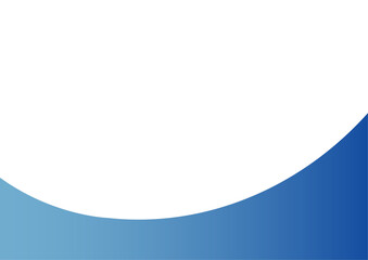 青〜水色グラデーションのウェーブ背景