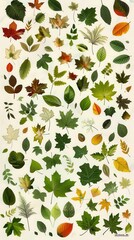 Collection of Autumn Leaves
