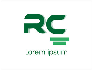 font customise logo design, vector , illustration and unique  design logo . 