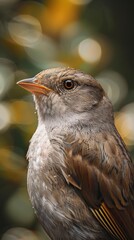 Fototapeta premium Image of a bird in natural wildlife habitat.