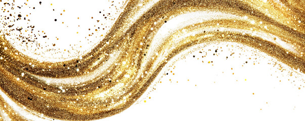 A shimmering gold texture creating a luxurious and glamorous background for various creative projects.