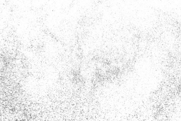 Black Comic Texture On White Background. Old Paper. Modern Dotted Futuristic Backdrop. Fade Noise Overlay. Half Tone Noise. Abstract Wall Pattern. Vector Illustration, Eps 10.