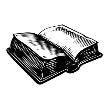 recommend clip art: vector silhouette of a Bible