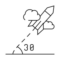 modeling self study line icon vector. modeling self study sign. isolated contour symbol black illustration