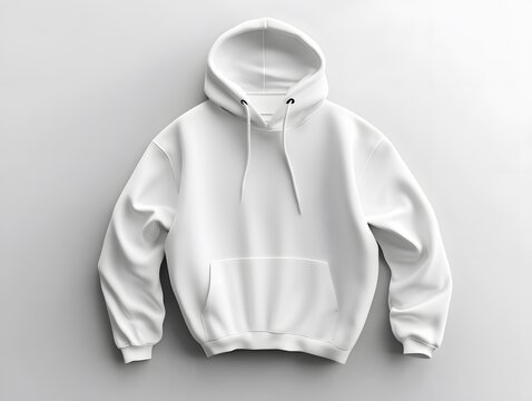 Simple white hoodie sale