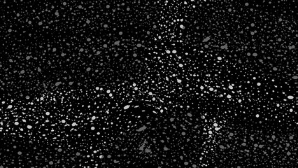 Black Starry Sky Texture with Sparkling Dots