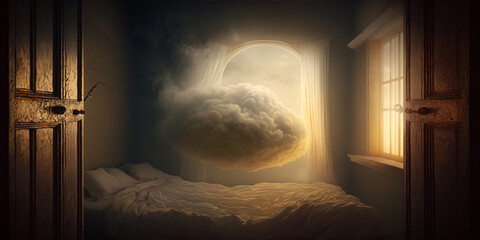 Magical impossible Dream, surreal mystical fantasy artwork