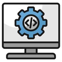 Program Icon Element For Design