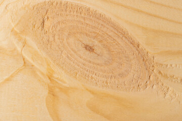 pine edged board with a lot of knots