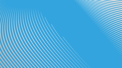 Blue curve line abstract background vector image