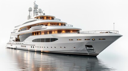 Luxury Yacht in Calm Waters